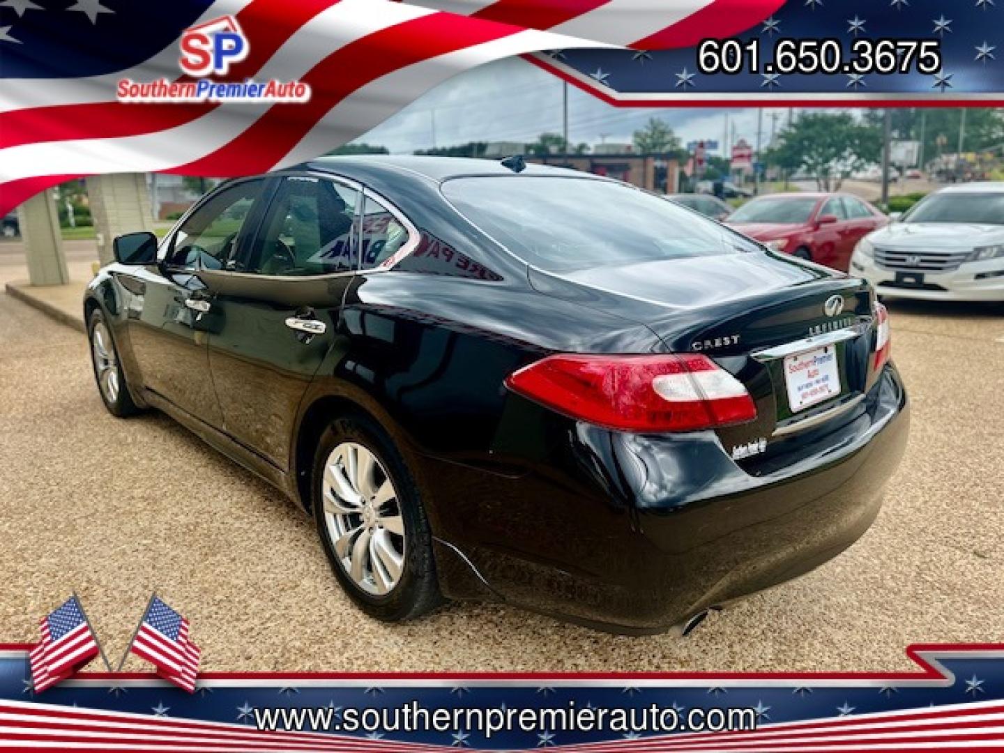 2012 BLACK INFINITI M37 BASE (JN1BY1AP6CM) , located at 922 W. Beacon St., Philadelphia, MS, 39350, (601) 650-3675, 32.770447, -89.127151 - Photo#3